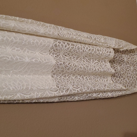 GUESS BY MARCIANO FLORENCE LACE MAXI DRESS XS - Picture 7 of 7